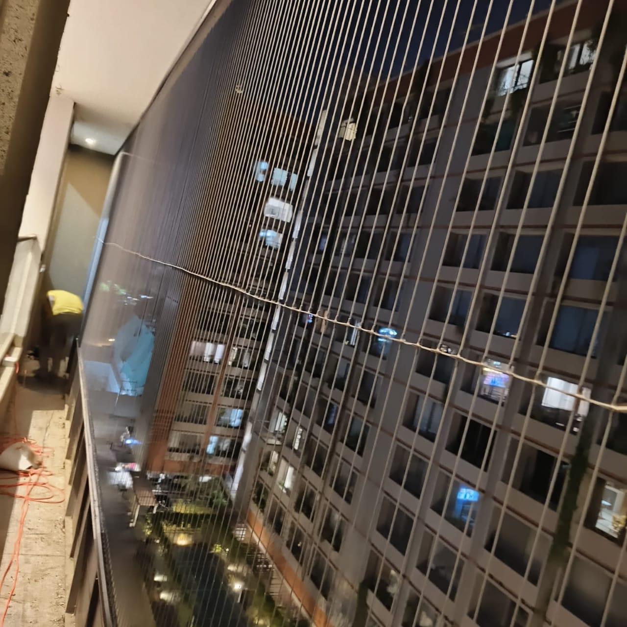 Society tower netting