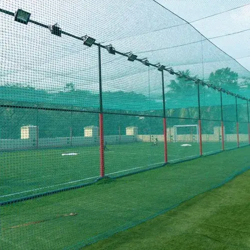 Sports net installation